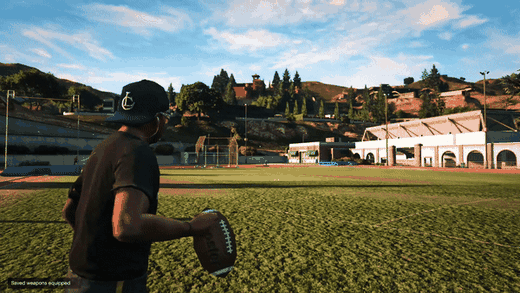 Playing the American Football mod