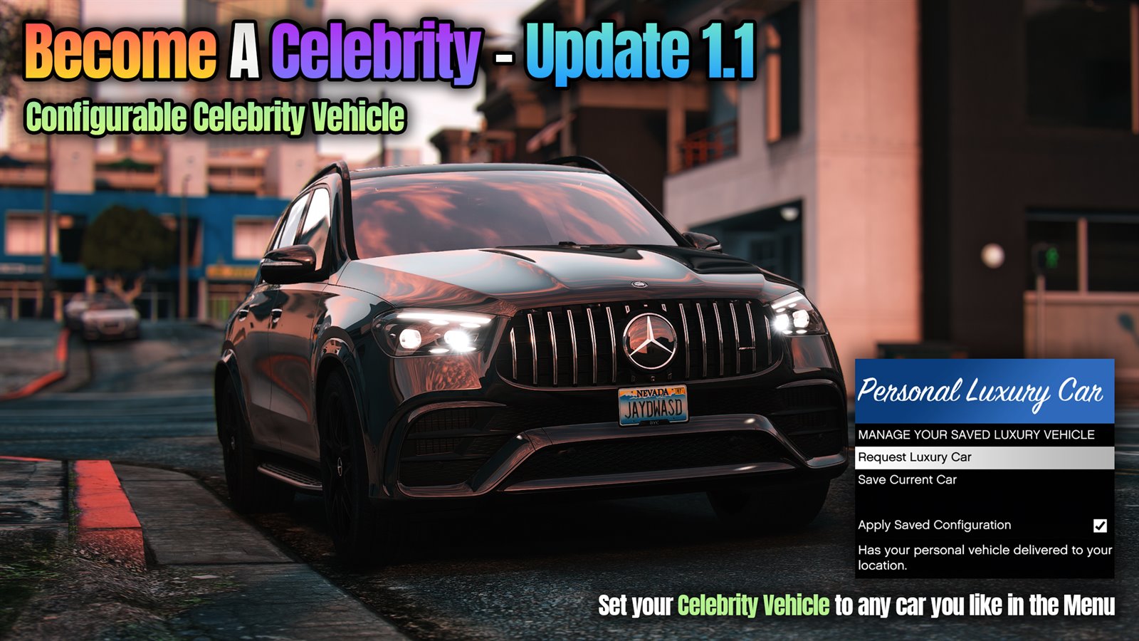 Become A Celebrity driving scene