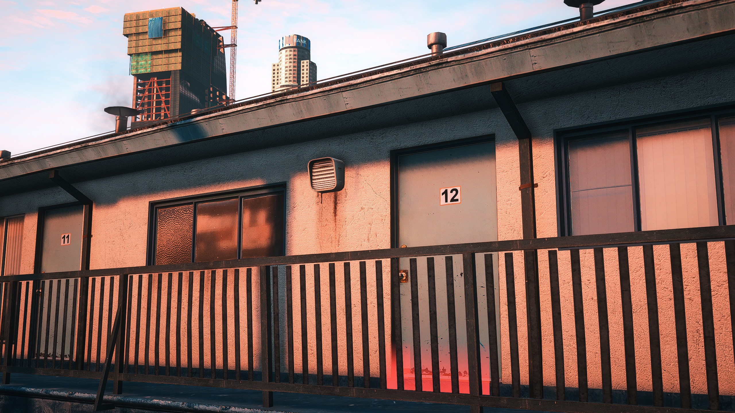 HomeBnB motel balcony rooms