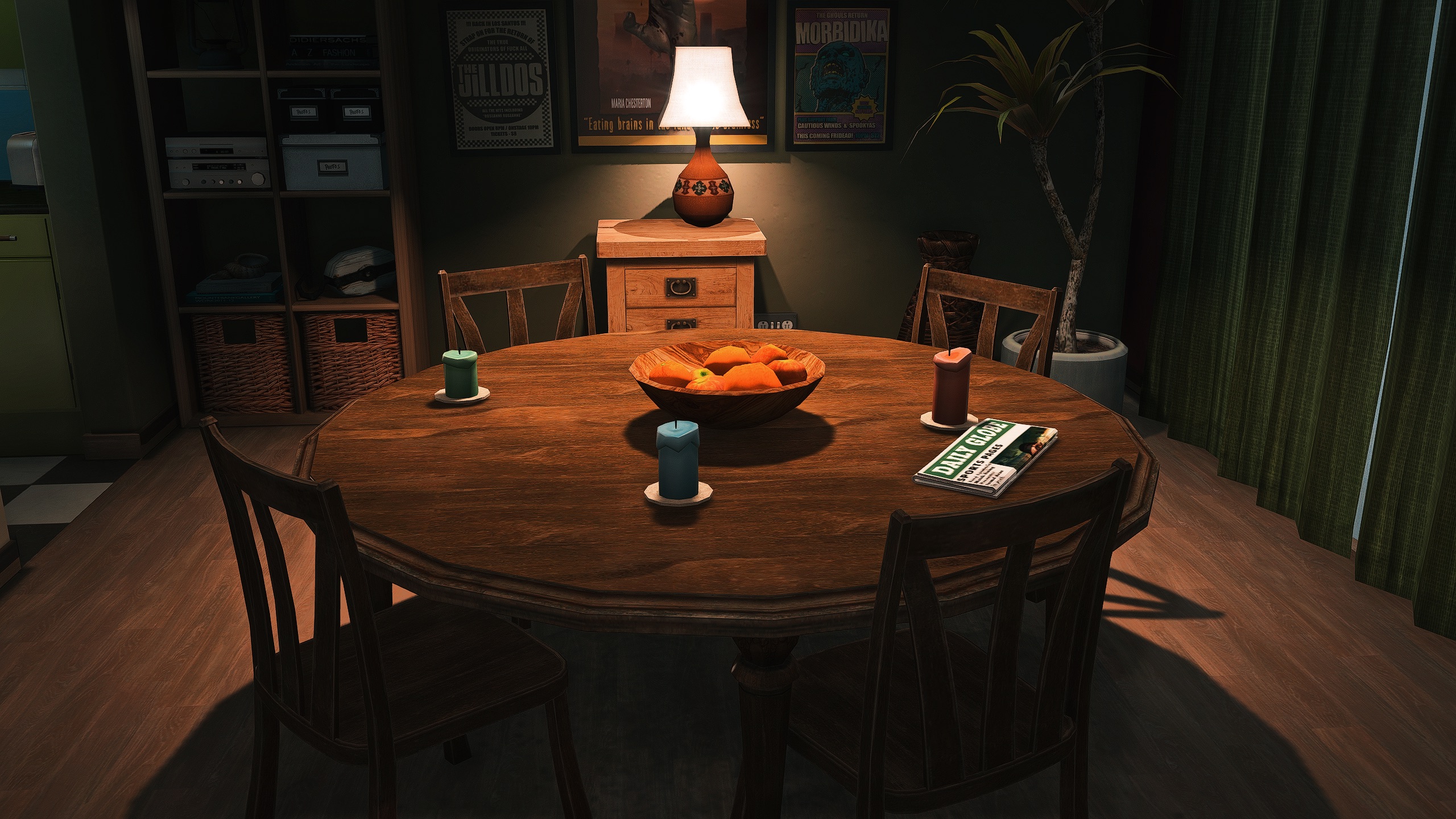HomeBnB dining room interior