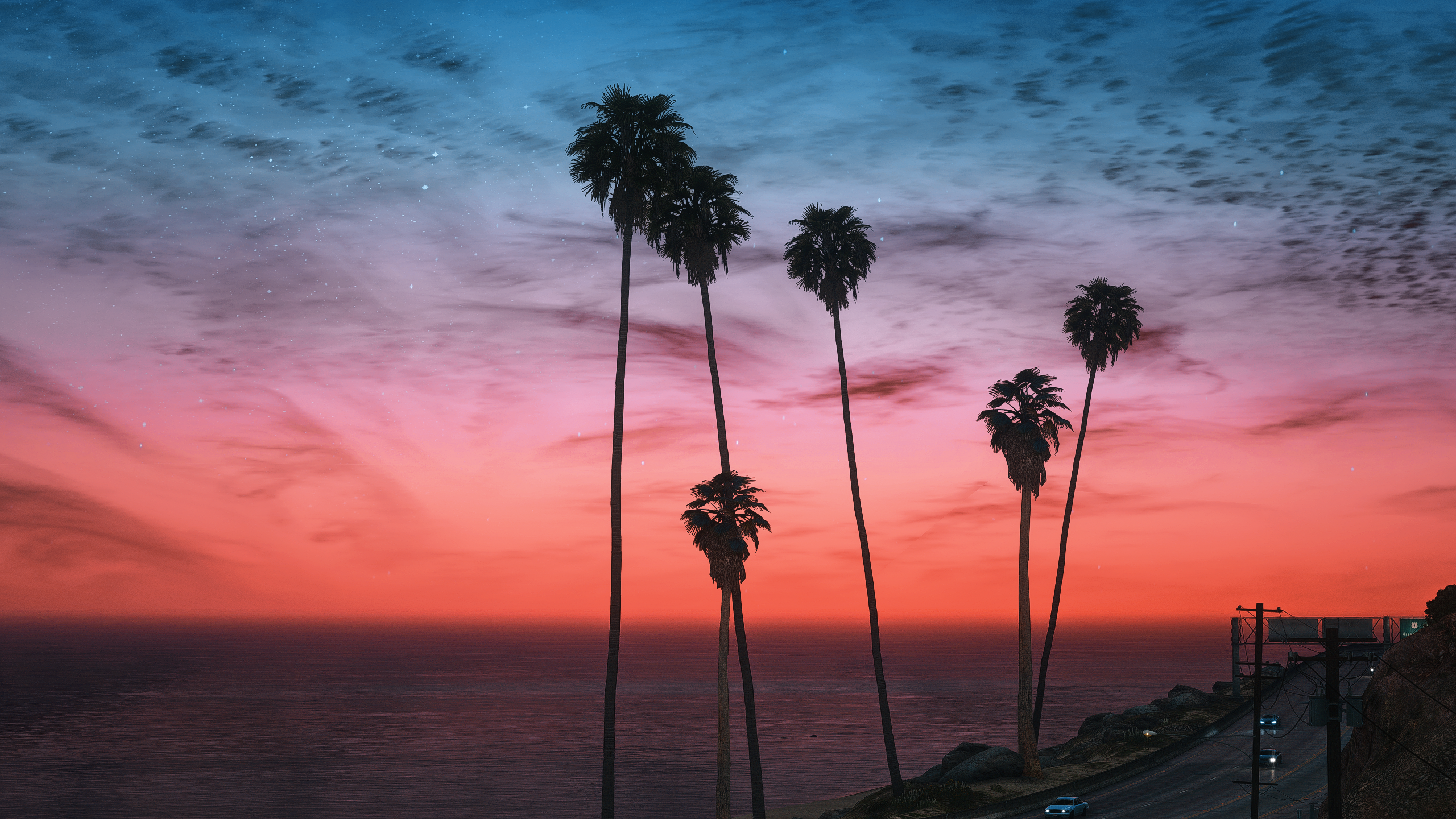 Los Santos sunset