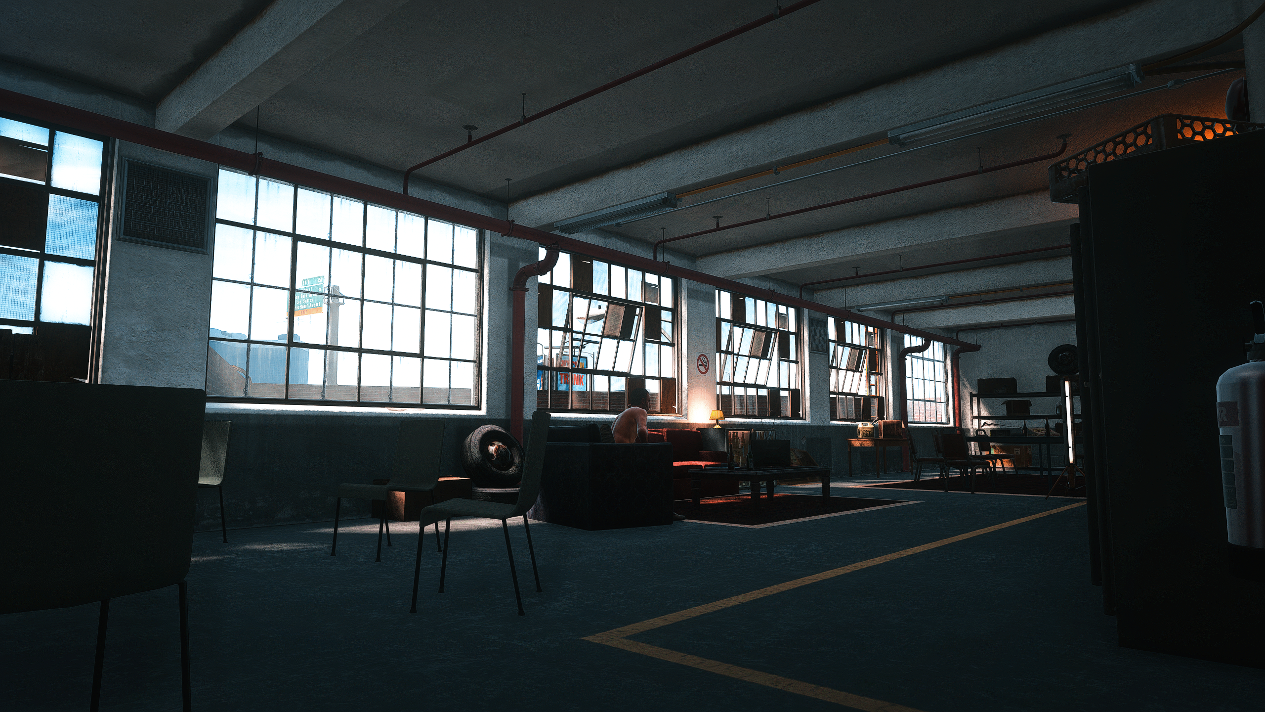 Wide interior view of Jaydenwasd Studios